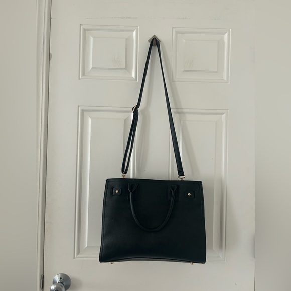 Dasein like new condition black large 13”x10.5”x5” handheld/shoulder purse - Picture 5 of 11